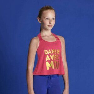 New Girls Bloch Tank Top DANSE AVEC MOI